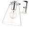 Z-Lite Harper 1 Light Wall Sconce, Chrome & Clear 483-1S-CH - alternate 5